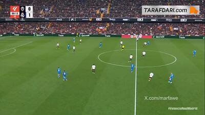  گل کیلیان امباپه به والنسیا (والنسیا 0-2 رئال مادرید) - پارس فوتبال