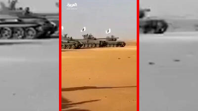 فیلم حادثه مرگبار در تمرینات نظامی جنوب مصراته
