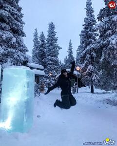  الناز شاکردوست مهمان قطب شمال شد!