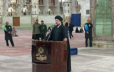  استاد سیدحسن خمینی: امام راحل ریل انتظار را از گوشه‌نشینی به سمت حرکت صالحانه تغییر دادند
