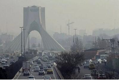  شاخص هوای تهران روی عدد 55 است