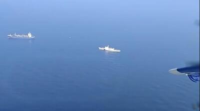  تصاویر هوایی توقیف سه نفتکش ایران توسط هند!