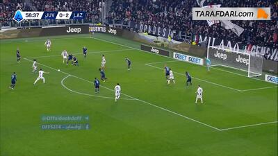  گل وستون مک کنی به لاتزیو (یوونتوس 1-2 لاتزیو)