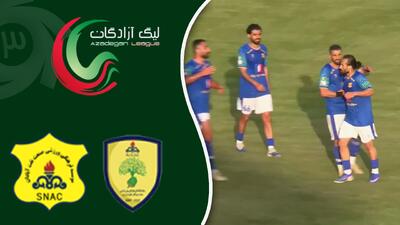  خلاصه بازی نفت و گاز گچساران 0 - صنعت نفت آبادان 2