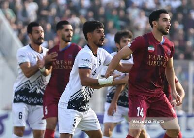  لیگ یک: صدرنشین بالاخره برد!