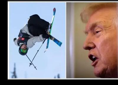  حمله ترامپ به اسکی‌باز آمریکایی: او بازنده است!