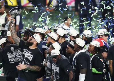  سی‌هاکس با له کردن پاتریوتس سوپربول را فتح کرد