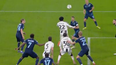  گل اول یوونتوس به لاتزیو (مک‌کنی)