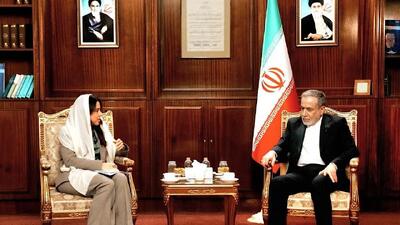  تاکید وزیر امور خارجه بر آمادگی ایران برای گسترش بیش از پیش مناسبات با امارات