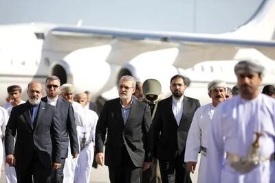  پایان دیدار ۳ ساعته لاریجانی و سلطان عمان