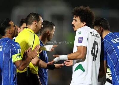  سوت حساس نماینده ایران به دست داور مشهور عربستانی