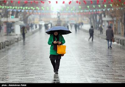  بارش برف و کولاک در راه قزوین