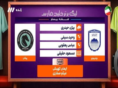  کارشناسی داوری چادرملو - پیکان