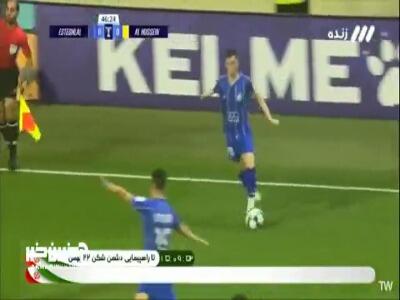  ضربه آسانی خطرناک از کنار دروازه به بیرون رفت