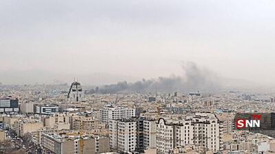  آتش‌سوزی در نیروگاه برق آلستوم ستارخان