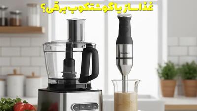  غذاساز یا گوشتکوب برقی ؟ بررسی تفاوت ها و مزایا و معایب هر کدام