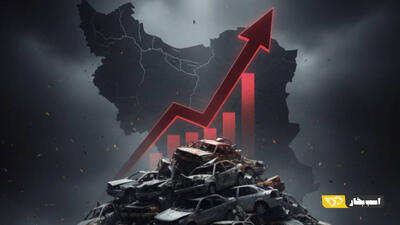  ۲۰ هزار قربانی، ۳۵۰ همت خسارت سالانه تصادف‌ها در ایران