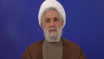  شیخ نعیم قاسم: مقاومت عامل نجات لبنان است/ تأکید بر سه‌گانه ارتش، ملت و مقاومت