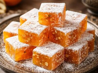  طرز تهیه لوکوم کدو حلوایی؛ دسر خوشمزه برای مهمانی ها