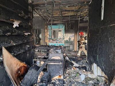  تصاویری دیگر از آتش‌سوزی در پاساژ رحیمیان تهرانسر /ببینید