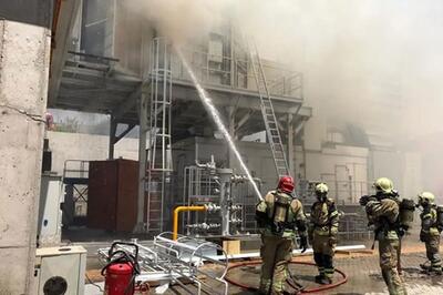  روایت رسمی از آتش‌سوزی در اداره برق آلستوم