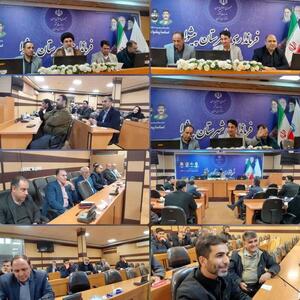  برگزاری جلسه ستاد ساماندهی امورجوانان و شورای ورزش در پیشوا
