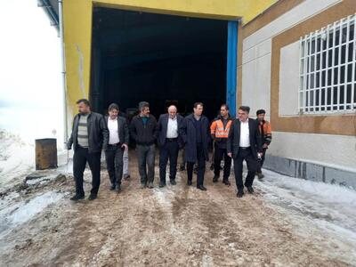  بازدید فرماندار شهرستان قزوین از راهدارخانه کماسار در بخش الموت غربی