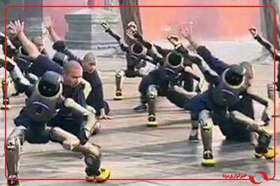  کونگ‌فوی آینده در شائولین؛ ربات‌های انسان‌نما شانه‌به‌شانه راهبان چینی