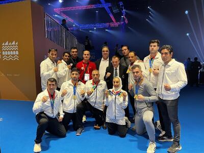  ۱۲ مدال رنگارنگ در سبد ملی‌پوشان موی‌تای ایران از رقابت های مسترز ابوظبی