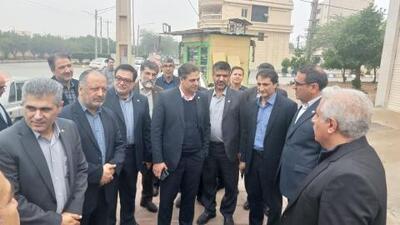  بازدید میدانی مدیرعامل مخابرات از روند اجرای طرح برگردان مرکز تلفن ولایت اهواز