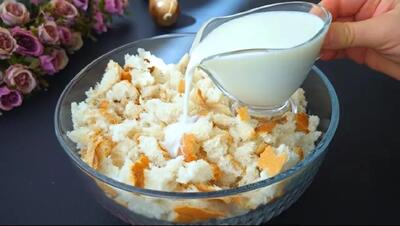  نان بیات رو دور ننداز؛ با شیر و پنیر طرز تهیه یه پیتزای فوری رو یاد بگیر!