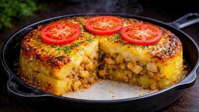  طرز تهیه یک غذای آسان با سیب زمینی و مرغ / برای زمان های شلوغ، بدون دردسر