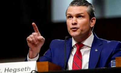  ادعای تازه وزیر جنگ آمریکا درباره رویکرد ترامپ در قبال ایران