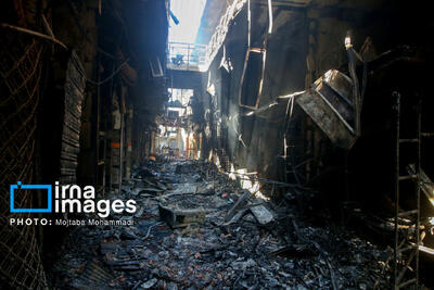  ستون فقرات رشت شکست؛ ۳ هزار میلیارد تومان خسارت در پی آتش سوزی بازار رشت/ 2 سال بیکاری در انتظار هزاران شهروند