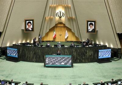  بالا بردن این عکس در مجلس پربازدید شد + عکس