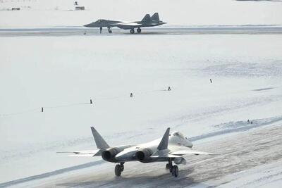  محموله جدید جنگنده‌های سوخو ۵۷ روسیه تحویل شد