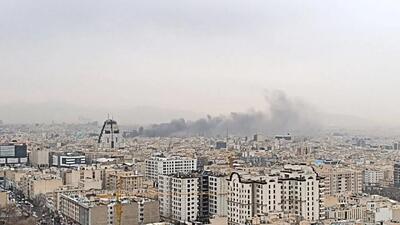  آتش‌سوزی در نیروگاه برق آلستوم ستارخان