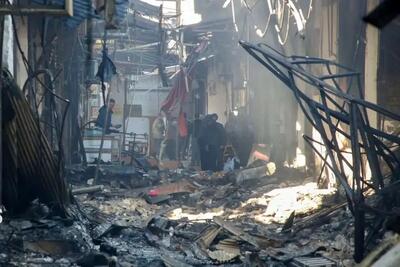  اولین آمار از میزان خسارت بازار رشت