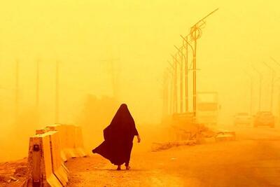  وضعیت قرمز هوا در دو شهر خوزستان؛ شاخص آلودگی در هویزه به ۱۵۳ رسید/ ۱۱ شهر دیگر در این استان هم شرایط ناسالم برای گروه‌های حساس را تجربه می‌کنند