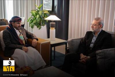  لاریجانی در مسقط با سخنگوی انصارالله یمن دیدار کرد