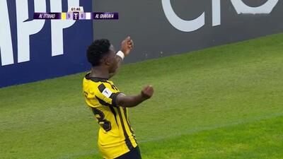  گل ششم الاتحاد به الغرافه (راجر فرناندس)