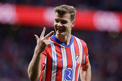  بارسلونا حریف محبوب ستاره اتلتیکو مادرید