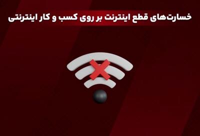  خسارت‌های قطع اینترنت بر روی کسب و کار اینترنتی دانشجویار