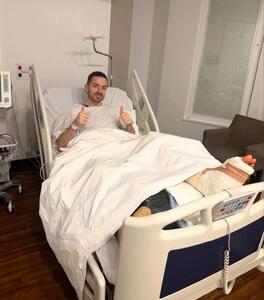  جک گریلیش زیر تیغ جراحی رفت