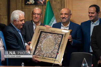  مراسم تقدیر از وزیر تعاون، کار و رفاه اجتماعی و مدیر عامل سازمان تامین اجتماعی