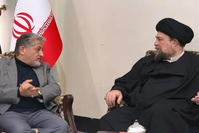  دیدار رئیس دانشگاه آزاد اسلامی با حجت‌الاسلام والمسلمین سید حسن خمینی