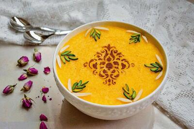  آموزش شیرینی پزی / طرز تهیه شله زرد سریع و خوشمزه در خانه برای ماه رمضان