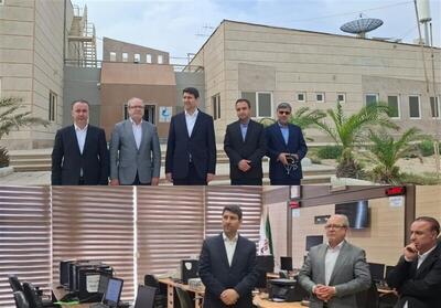  رصد وضعیت سه ماهواره ایرانی در ایستگاه فضایی قشم با حضور وزیر ارتباطات