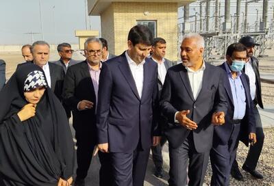  وزیر ارتباطات پست ۲۳۰ کیلوولت برق «مانگرو» در شرق بندرعباس را افتتاح کرد