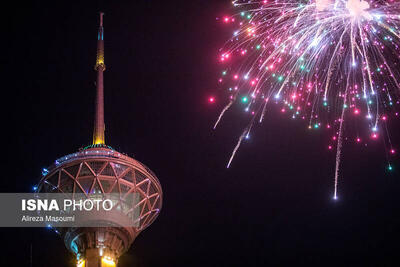  اطلاعیه برج میلاد درباره صداهای نورافشانی امشب